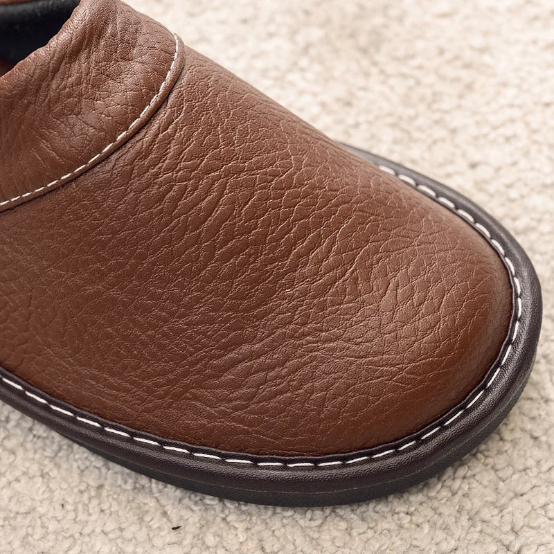 Zapatillas Casa Hombre Slip-On Suela Ergonómica Antideslizante Duradera Ligera