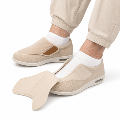Zapatos Anchos Mujer Hombre Fácil Poner Ligeros Transpirables