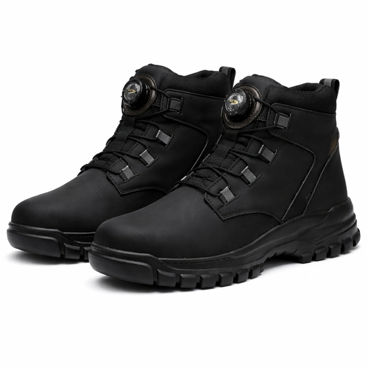Botas Trabajo Hombre Altas Puntera Acero Cierre Giratorio Impermeable Antideslizante