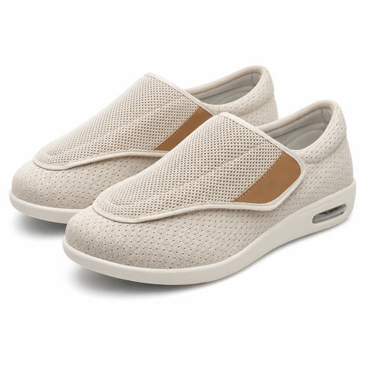 Zapatos Anchos Mujer Hombre Fácil Poner Ligeros Transpirables