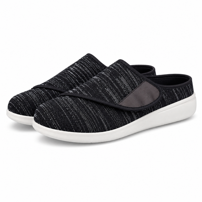 Zapatos Sin Cordones Extra Anchos Velcro Transpirables Antideslizantes