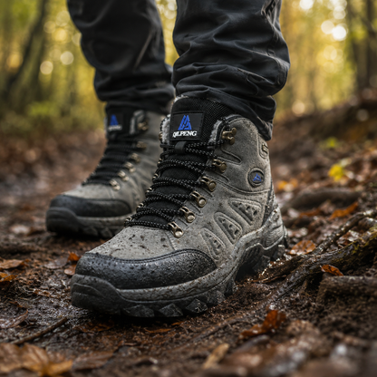 Zapatillas Senderismo Hombre All-Terrain Impermeable Transpirable Antideslizante Ligeras