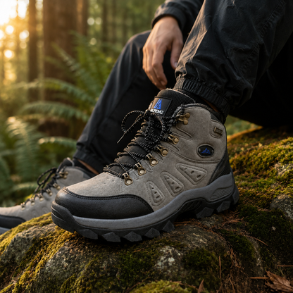 Zapatillas Senderismo Hombre All-Terrain Impermeable Transpirable Antideslizante Ligeras