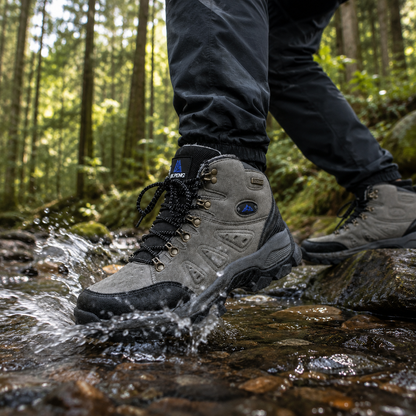 Zapatillas Senderismo Hombre All-Terrain Impermeable Transpirable Antideslizante Ligeras