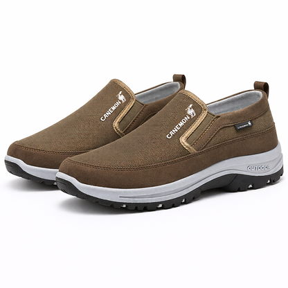 Zapatillas Marcha Hombre Slip-On Transpirables Suela Flexible Antideslizante Ligeras