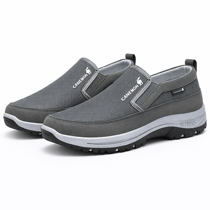 Zapatillas Marcha Hombre Slip-On Transpirables Suela Flexible Antideslizante Ligeras