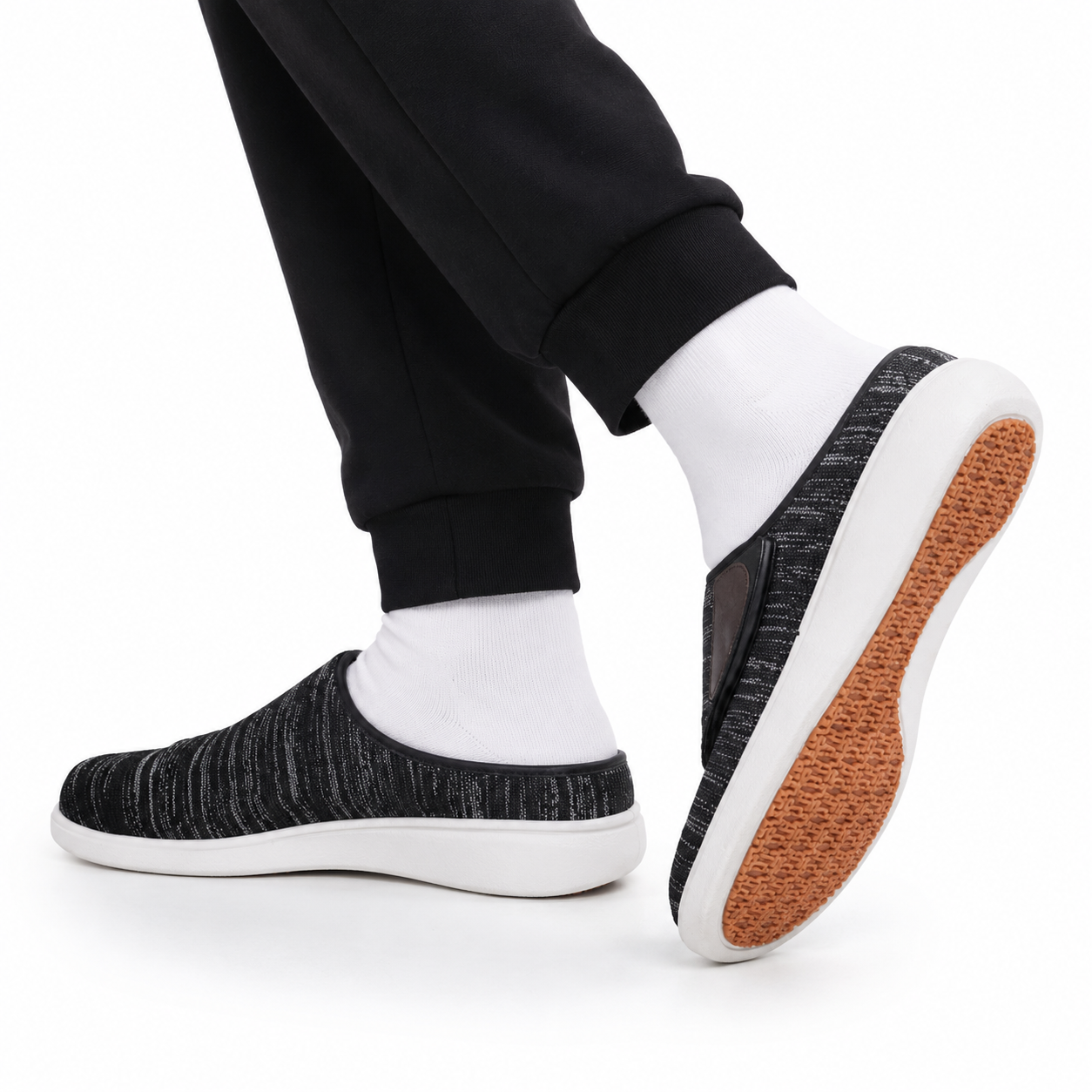 Zapatos Sin Cordones Extra Anchos Velcro Transpirables Antideslizantes