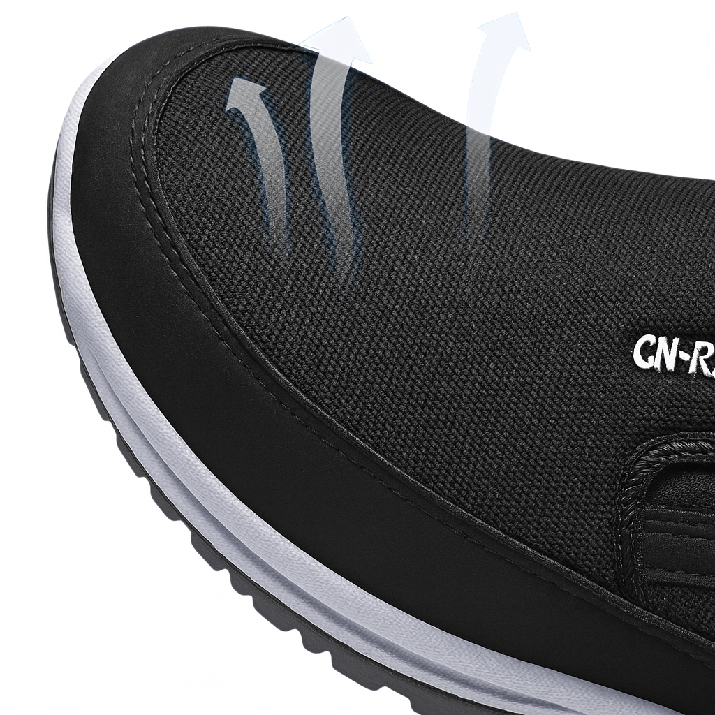 Zapatillas Marcha Hombre Slip-On Transpirables Suela Flexible Antideslizante Ligeras